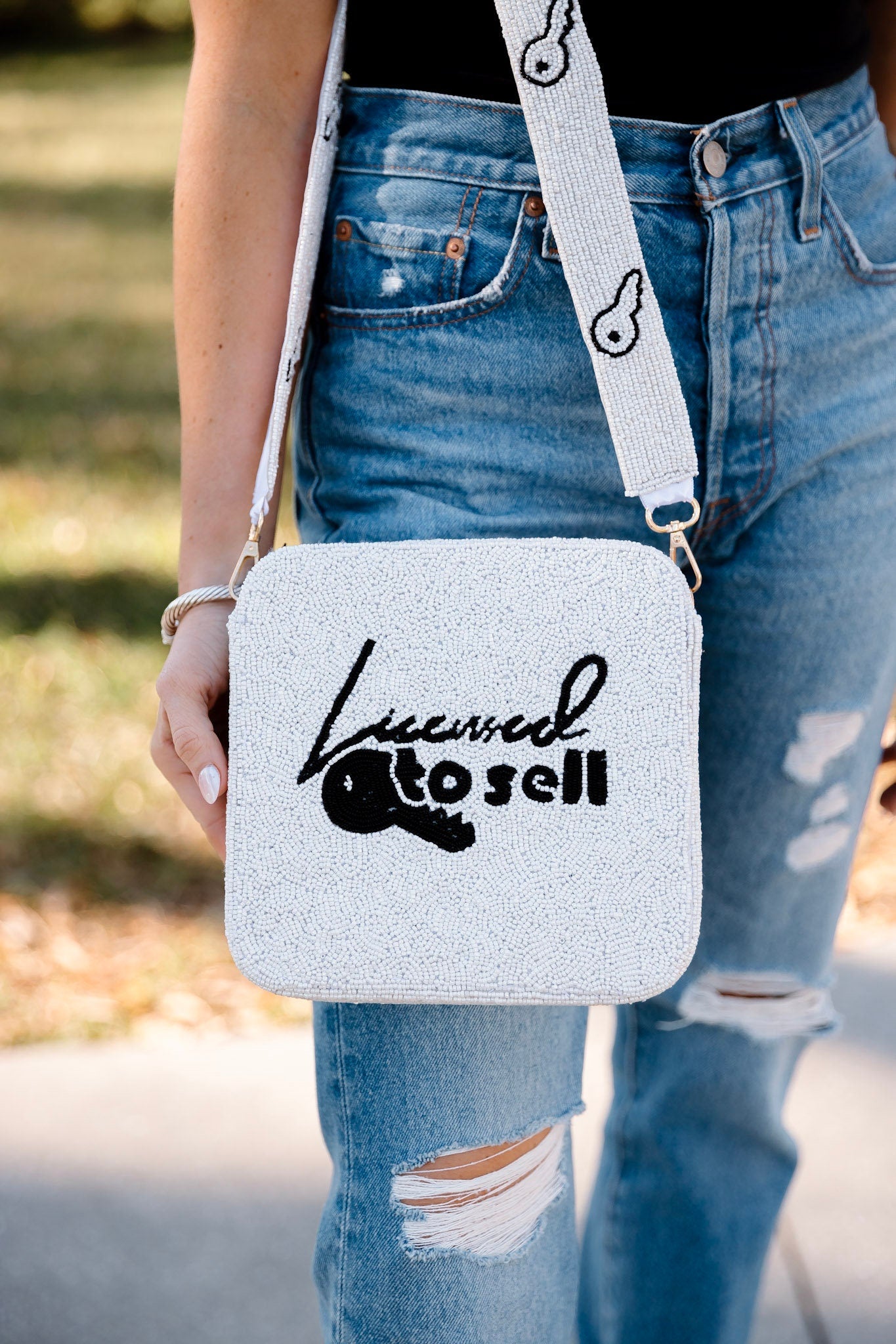 Licensed to Sell Crossbody